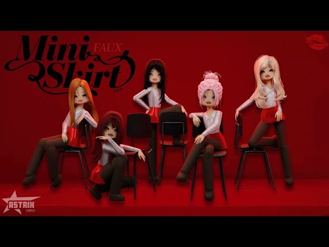 FAUX(가짜) - 'Miniskirt' MV | ROBLOX KPOP