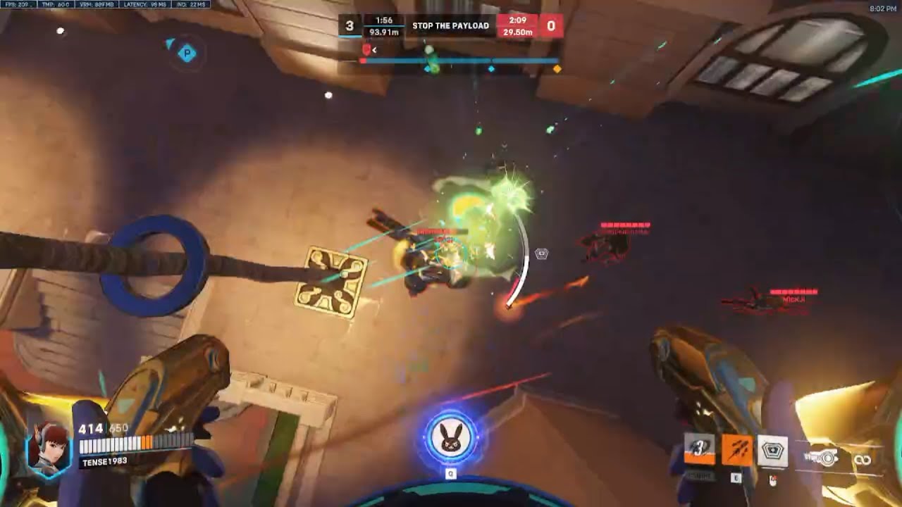 Overwatch 2 Rank 1 Tank Pro KSAA Literally Destroys Whole Enemy Team As Winston & D.va