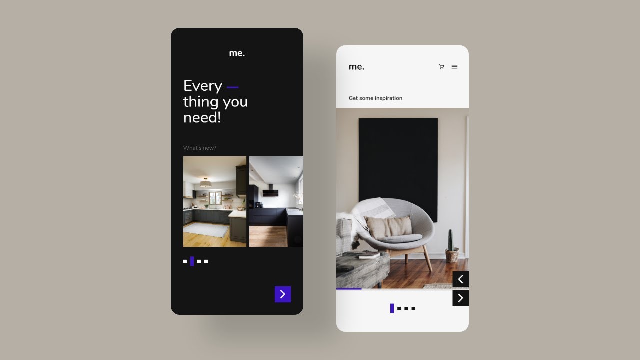 IOS Interior Design App UI using Adobe XD. - YouTube