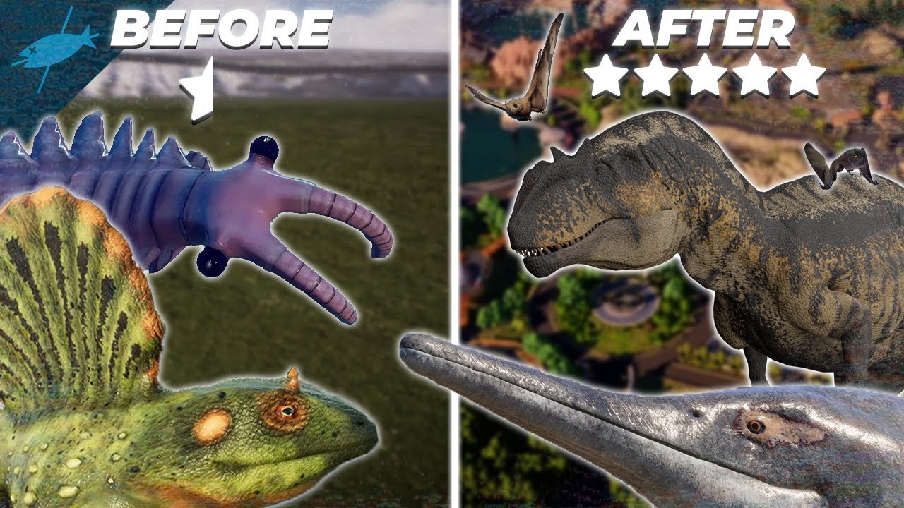 I Spent 9 Months Building A Game Breaking Modded Mega Park In Jurassic ...