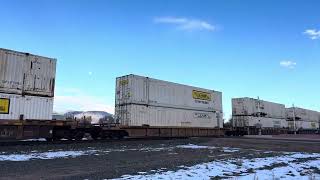 BNSF #3937 Lead’s The Q-DENLAC Through Fountain, CO 12/6/2025.