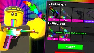 Chroma Luger Gun, Trade Roblox Murder Mystery 2 (MM2) Items