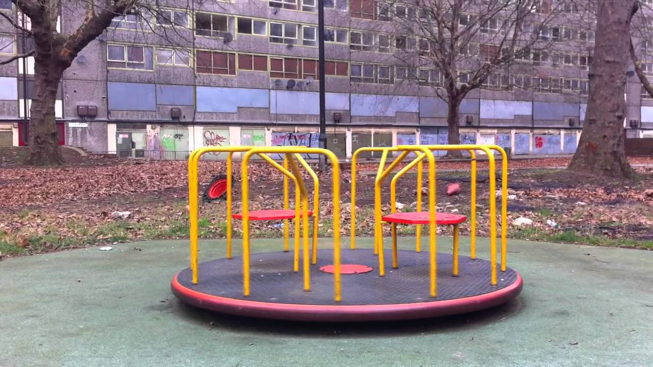 Roundabout on the Heygate Estate