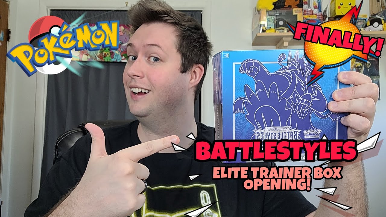 Pokemon Battle Styles Elite Trainer Box Opening!