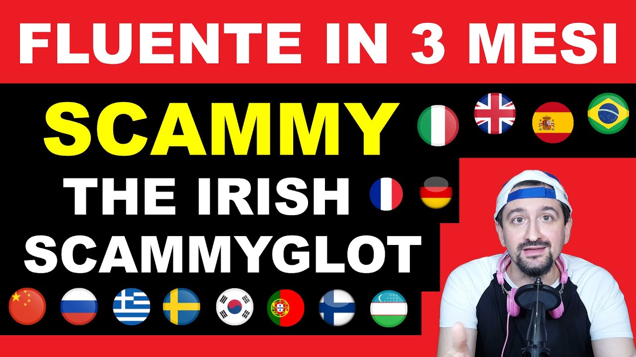 Come diventare FLUENTE IN 3 MESI in italiano: Intervista con l'INCREDIBILE poliglotta irlandese