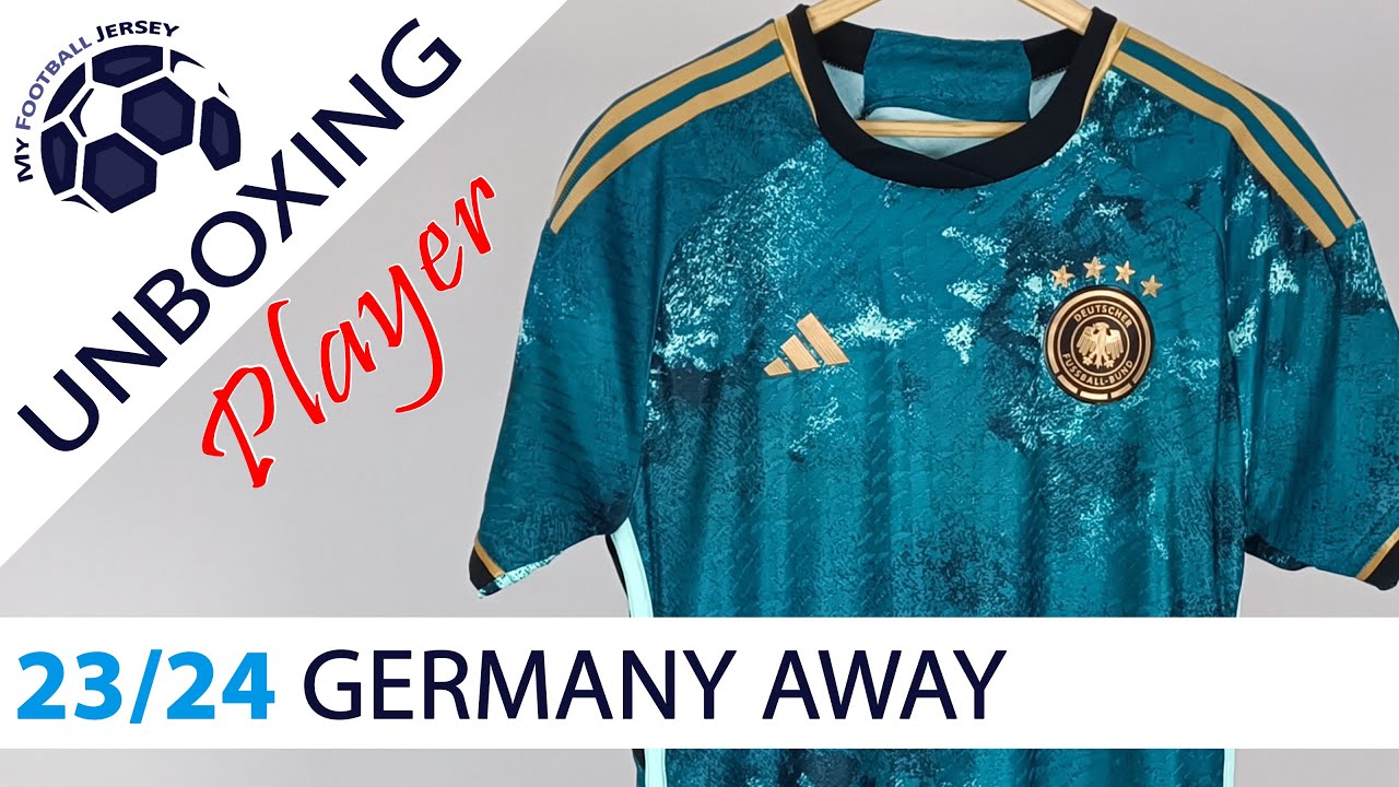 Germany Away Jersey 23/24 (FC24Shop) Player Version Unboxing 