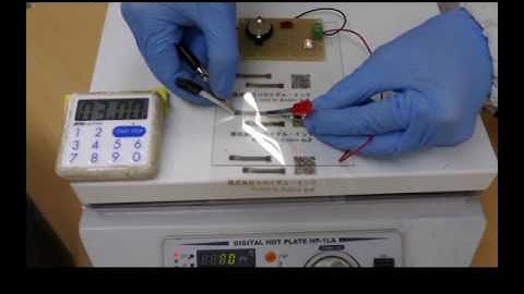 Inkjet printing end low temperature  sintering of our new gold nano ink