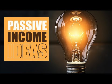 Video: 6 Načinov Za Ustvarjanje Pasivnega Dohodka
