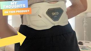 SKG Lower Back Massager | Cordless, Travel Massager | Use On The Go | How To Use