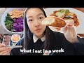 what i eat in a week: ep. 02 (korean & realistic!)