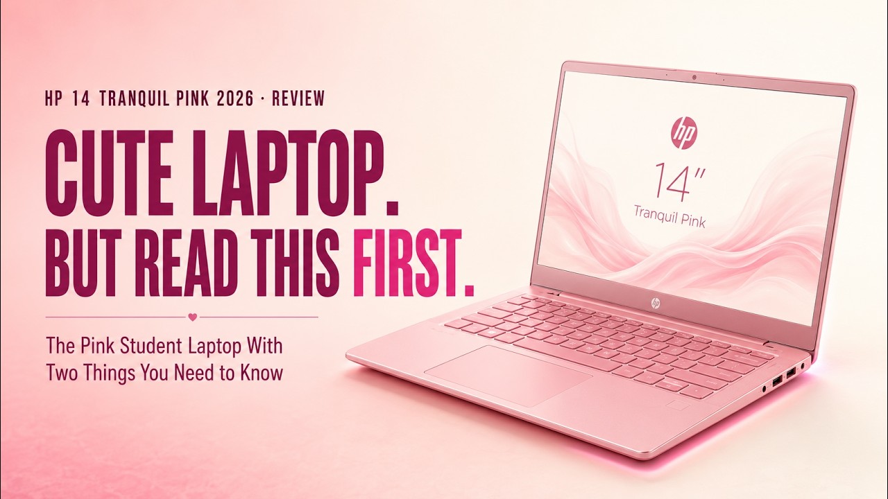 HP 14 Tranquil Pink 2026 Review — Cute Laptop or Capable One