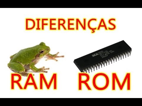 Vídeo: Diferença Entre RAM E ROM