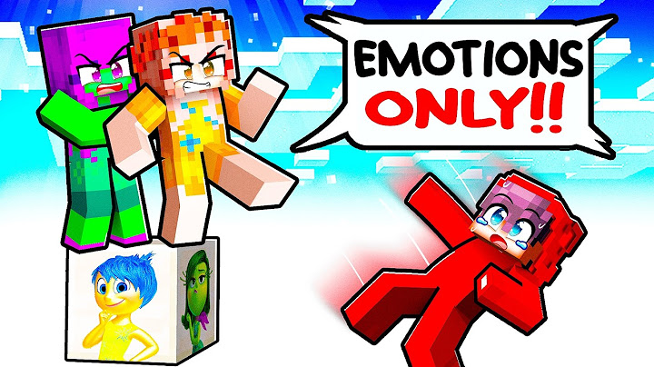 One Boy on an ALL EMOTION ONE BLOCK!