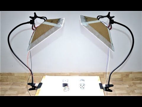 Домашние «прожекторы» для фото- или видеосъемки в помещении