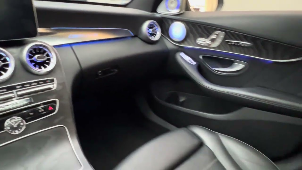 Mercedes C250 | 2016 - Pelicula Solar Iluminação Ambiente - CarPlay e Câmera traseira - ArtsomAuto 