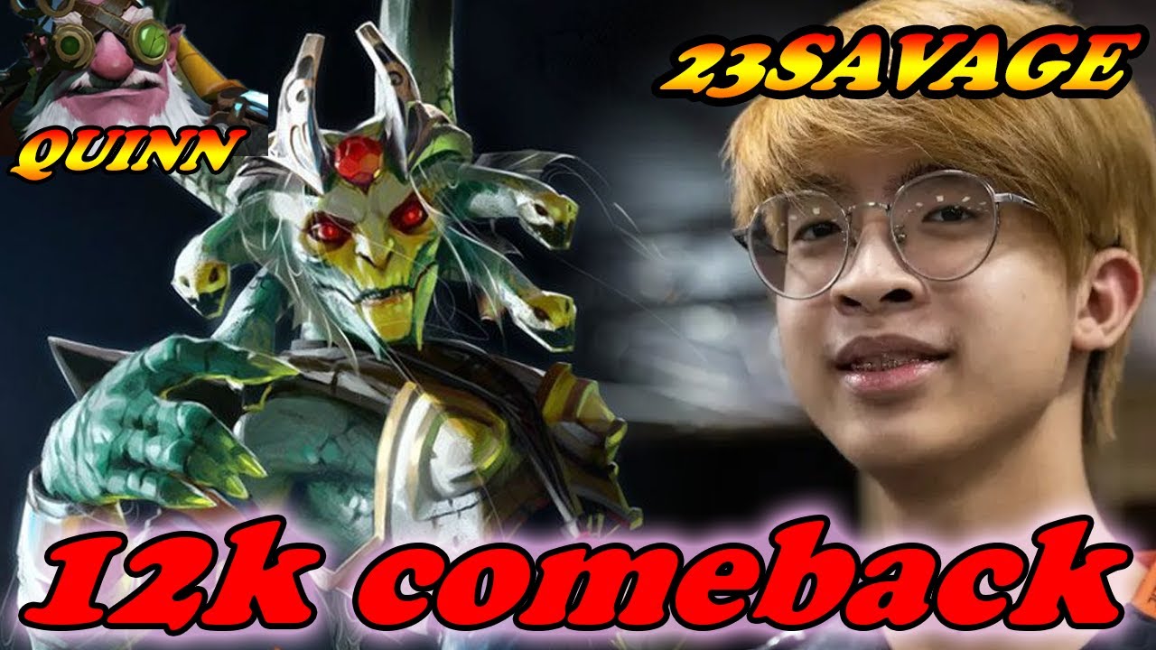 23Savage Medusa intense 12k comeback vs Quinn Sniper mid | Immortal Best Ranked Gameplay