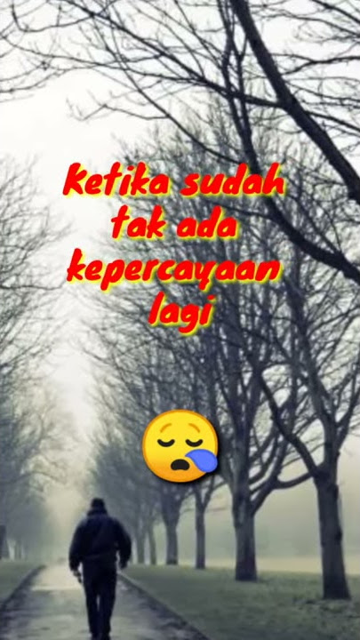 Puaskah Kau Menyakiti Ku -Wali band -status WA sedih singkat 30 detik