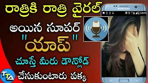Best App OF April 2018 In Telugu Tech Adda