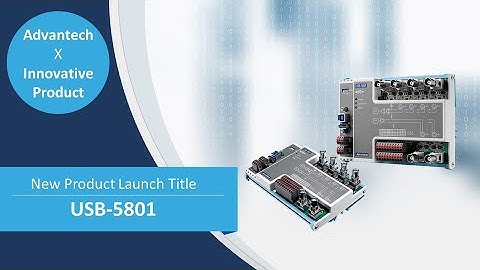 USB-5801: USB 3.0 I/O Module, Advantech (EN)