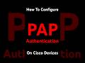 How to Configure PAP Authentication on Cisco Routers  PPP Explained Step by Step! #ccna #cisco #ccnp