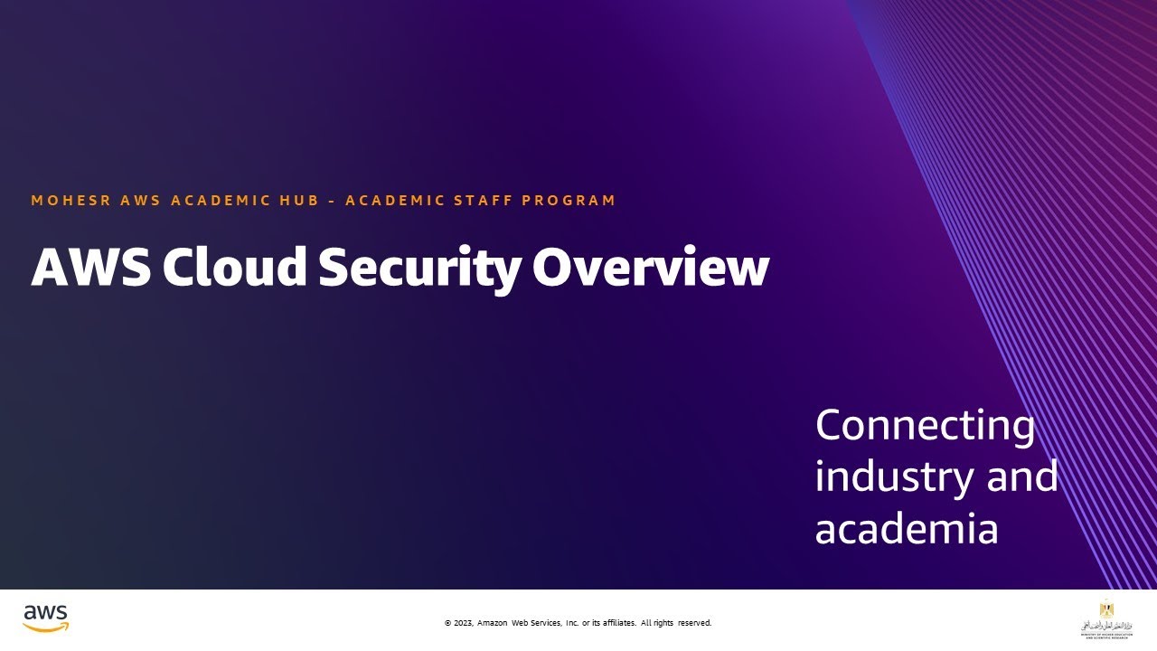 AWS Cloud Security Overview - YouTube