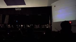 Gainesville High School band playing Lightning Field