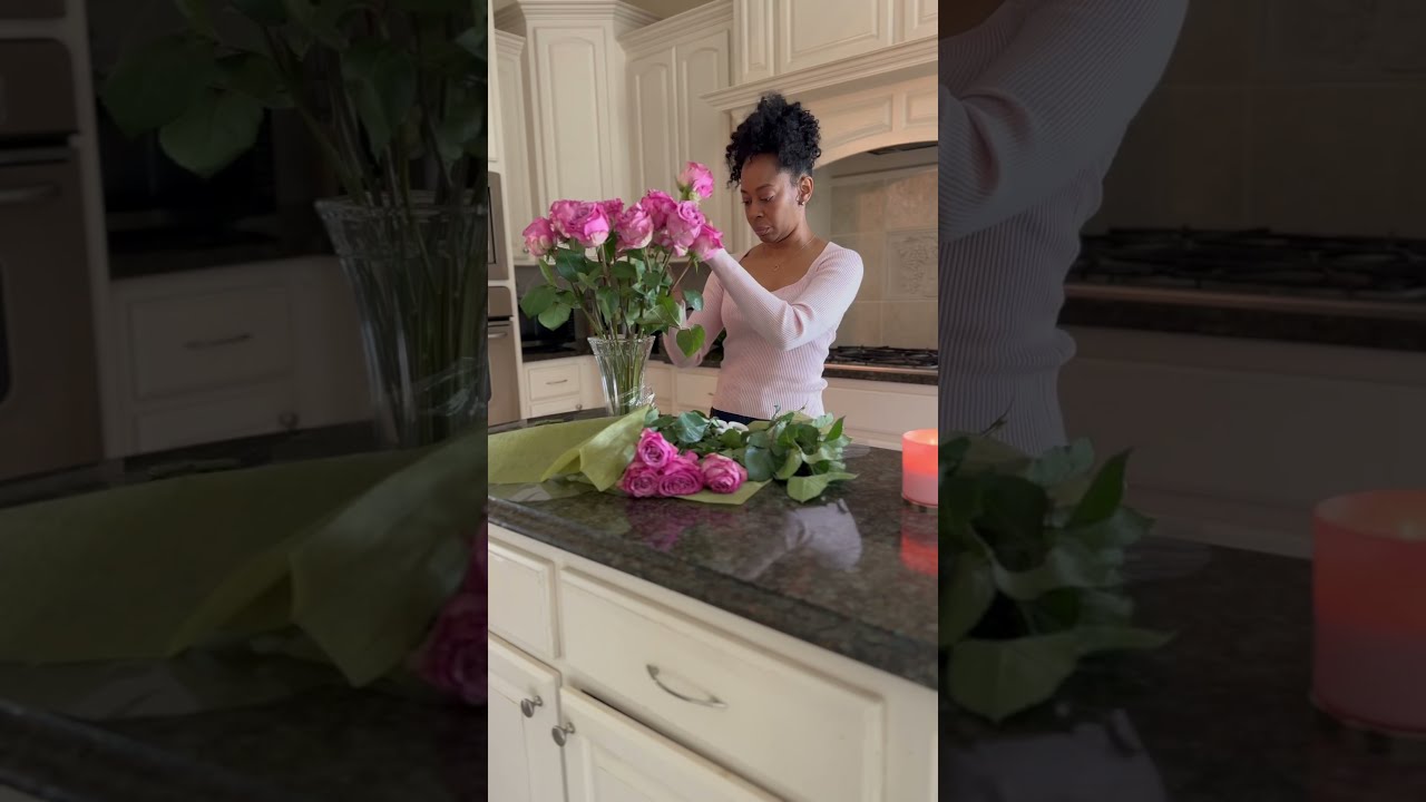 Romanticize YOUR Life Daily Pink Roses Just Because Women Over 40 Becoming HER