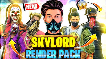 SKYLORD THUMBNAIL TUTORIAL||SKYLORD FULL THUMBNAIL PACK MOST RARE AND UNIQUE ||SKYLORD KA RENDERPACK