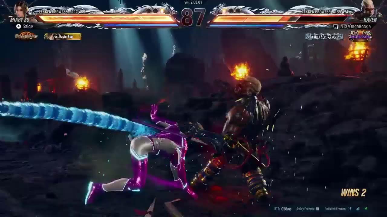 Gaige plays Tekken 8 part 171 with friends