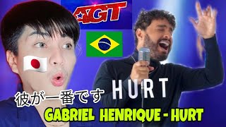 Gabriel Henrique - Hurt (Cover Christina Aguilera) | Reaction