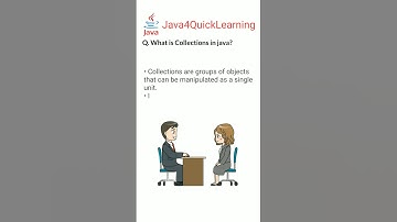 What is Collections in java #corejava #collection #framework #java4quicklearning