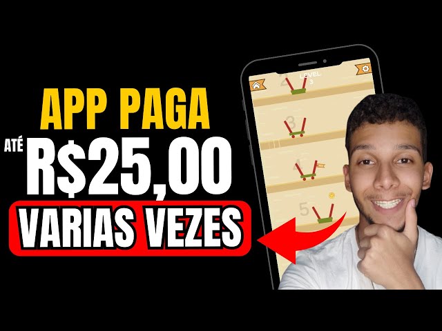 Aplicativo paga R$ 17,00 após baixar? r mostra prova de