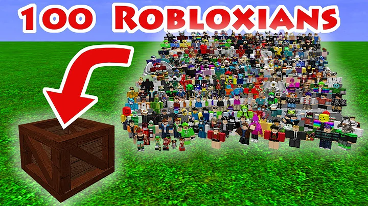 CAN WE FIT 100 ROBLOXIANS INTO A SMALL BOX?! / The...