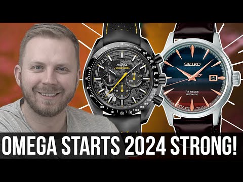 New 2024 Watch Releases From Seiko Cocktail Time, Hamilton Khaki, Omega Speedmaster & Zenith!