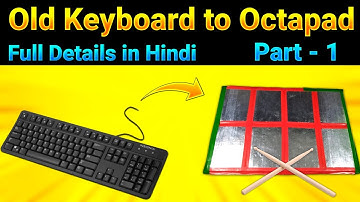 homemade octapad || how to make octapad at home || part - 1 || SKR Electronics Lab