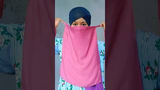 Nose Niqab Hijab Tutorial || নোজ নিকাব হিজাব টিউটোরিয়াল #shortsfeed #noseniqab #hijabstyle #viral