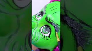 DIY makeup trolls elf