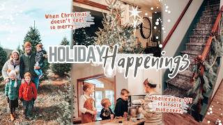 HOLIDAY HAPPENINGS: homemade ornaments, epic staircase makeover + a festive adventure!