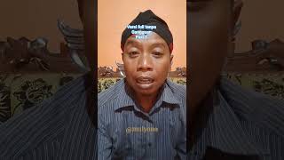 part 1 #wongsepele #shortvideo