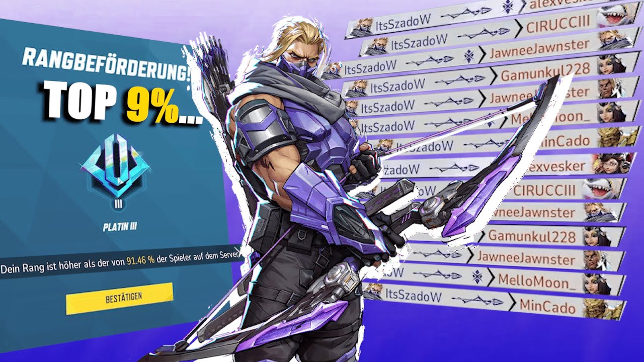 Eine Woche Marvel Rivals: Szadow unter den besten 9% der Spieler!?