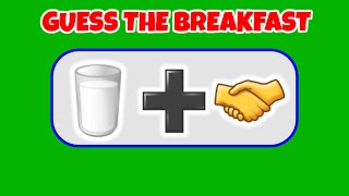 Guess The Breakfast By Emoji 🥞🥚🧇||Emoji Breakfast||Guess the Morning Meal Challenge.