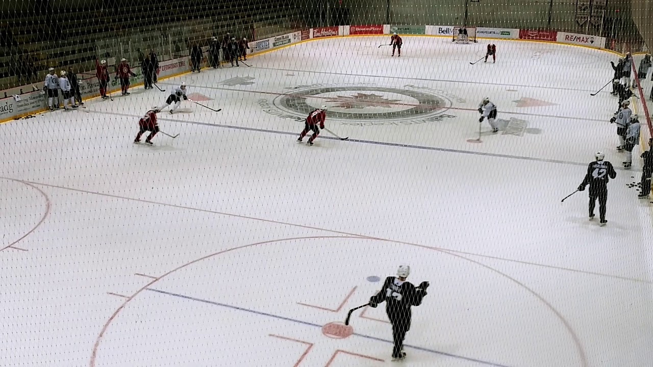 Awesome 2 on 2 drill, but make it a 3 on 3 drill