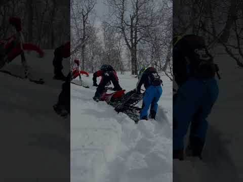 Snowbike в горах. Должен попробовать каждый кроссмен/эндурист. Это топ ...