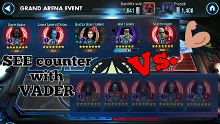 SWGOH - 5v5 Grand Arena SEE counter w/VADER