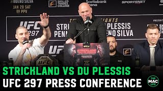 UFC 297: Strickland vs. Du Plessis Press Conference (Full)