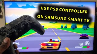 How To Connect & Disconnect PS5 DualSense Controller With Samsung Smart TV!