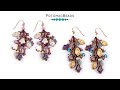 Branch Fringe Earrings - DIY Jewelry Making Tutorial by PotomacBeads