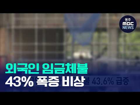 신정훈 의원 "외국인노동자 임금체불 급증"
