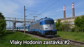 Vlaky Hodonín zastavka! aneb odklony přes Holíč # 2 | Jsem u toho (4.5.2024)