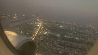 Late evening landing into Bangkok Don Muang